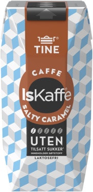 Bilde: © Tine / Oda Tine IsKaffe Salty Caramel Uten Tilsatt Sukker