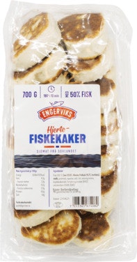 Bilde: © Engerviks / Oda Engerviks Hjertefiskekaker 50%