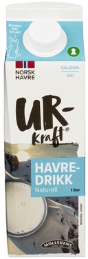 Bilde: © Møllerens / Oda Møllerens Ur-kraft Havredrikk Naturell