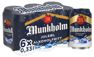 Bilde: © Munkholm / Oda Munkholm Munkholm Juleøl 6 x 0,33L