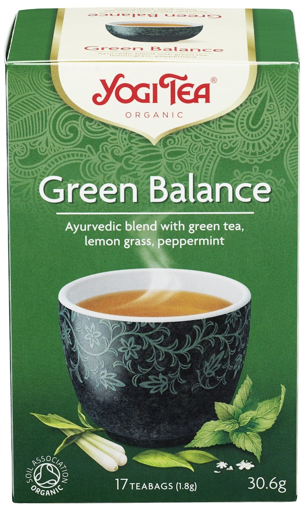 Yogi Tea Green Balance Økologisk, 17 stk