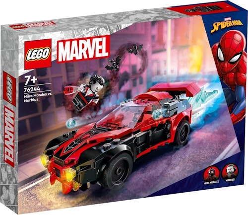 Sprell LEGO Marvel Miles Morales mot Morbius