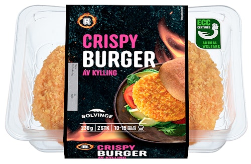 Solvinge Crispy Kyllingburger
