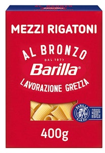 Barilla Pasta Mezzi Rigatoni Al Bronzo