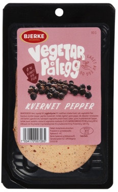 Bjerke Spekemat Vegetarpålegg Pepper 80 g
