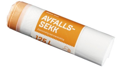 Bilde: © REMA 1000 / Oda REMA 1000 Avfallssekk med Snørelukking Ekstra Kraftig 125l