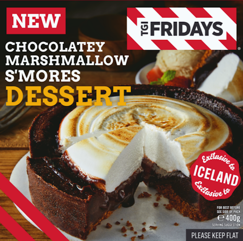 Bilde: © TGI Fridays / Oda TGI Fridays Belgian Chocolate S'mores