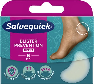 Bilde: © Salvequick / Oda Salvequick Gnagsårplaster 6 stk