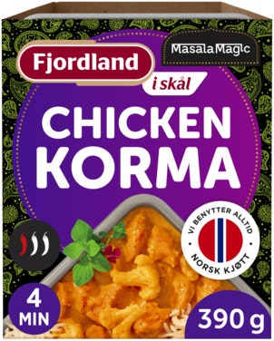 Fjordland Masalamagic Chicken Korma Med krydret basmatiris