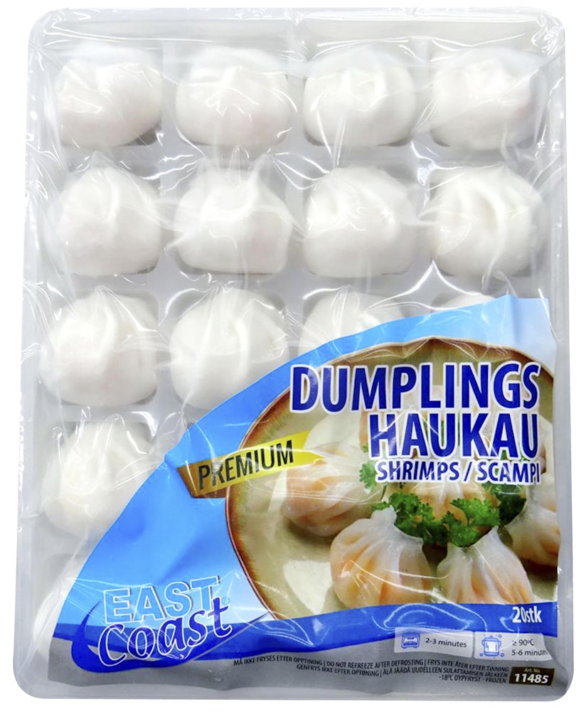 East Coast Dumplings Haukau Reker / Scampi Dim Sum 20stk