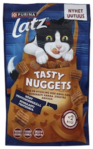 Purina Latz Tasty Nuggets Med kylling & and