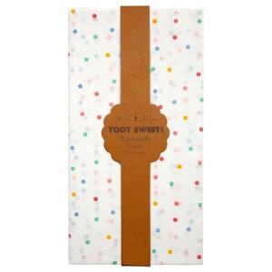 Sprell Spotty Paper Tablecloth