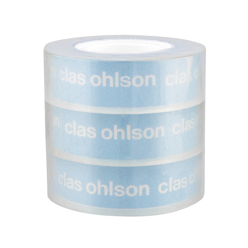 Clas Ohlson Kontorteip Glassklar