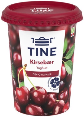 Bilde: © Tine / Oda Tine Yoghurt Kirsebær