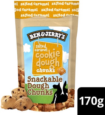 Bilde: © Ben & Jerry's / Oda Ben & Jerry's Salted Caramel Cookie Dough Chunks 1 stk