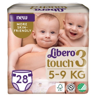 Bilde: © Libero / Oda Libero Touch Åpen Bleie Str. 3, 5-9kg
