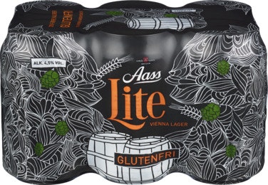 Aass Bryggeri Aass Lite 6 x 0,33l