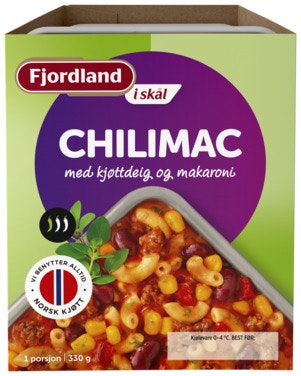Bilde: © Fjordland / Oda Fjordland Chilimac Med kjøttdeig og makaroni