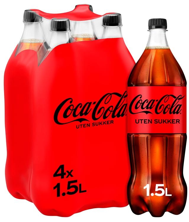 Coca-Cola Zero Sugar 4 X 1,5L