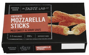 REMA 1000 Mozzarella Sticks Taste Lab