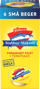 Bilde: © Stabburet / Oda Stabburet Stabbur-Makrell 6x22g