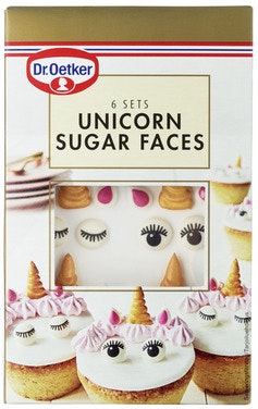 Bilde: © Dr. Oetker / Oda Dr. Oetker Unicorn Sugar Faces