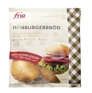 Fria Hamburgerbrød Glutenfri