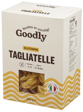 Bilde: © Goodly / Oda Goodly Glutenfri Tagliatelle