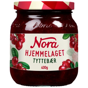 Bilde: © Nora / Oda Nora Tyttebærsyltetøy Hjemmelaget