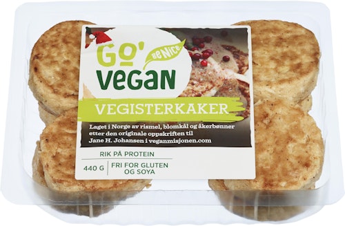 Go’Vegan Vegisterkaker