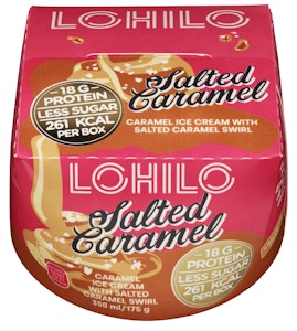 Lohilo iskrem Salted caramel Proteinrik