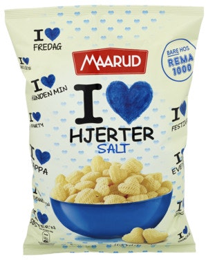 Maarud I Love Hjerter Salt