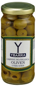 Ybarra Grønne oliven uten sten
