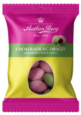 Bilde: © Anthon Berg / Oda Anthon Berg Sjokoladeegg Dragé