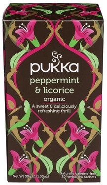 Pukka Peppermint & Licorice Tea