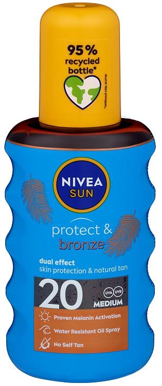 Nivea Protect & Bronze Oil SPF 20