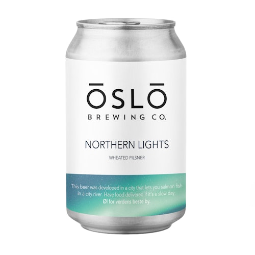 Oslo Brewing Company Northern Lights Wheated Pilsner
