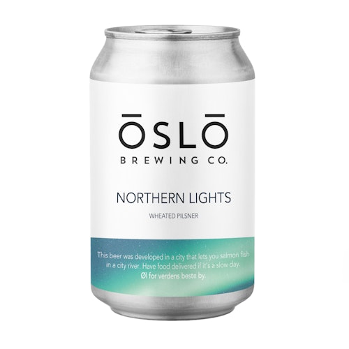 Bilde: © Oslo Brewing Company / Oda Oslo Brewing Company Northern Lights Wheated Pilsner
