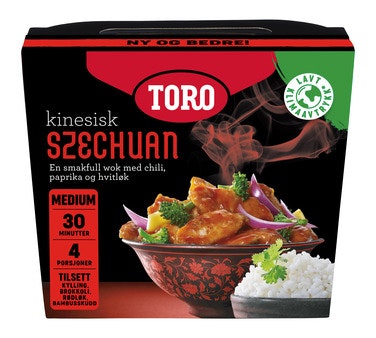 Bilde: © Toro / Oda Toro TORO Szechuan Kinesisk