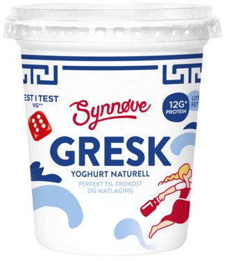 Bilde: © Synnøve / Oda Synnøve Gresk Yoghurt 2% Fett