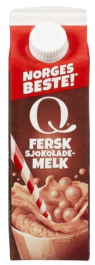 Bilde: © Q-meieriene / Oda Q-meieriene Q Fersk Sjokolademelk