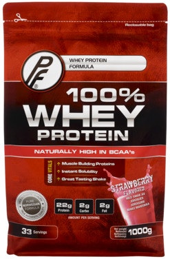Bilde: © Proteinfabrikken / Oda Proteinfabrikken 100% Whey Protein Jordbær