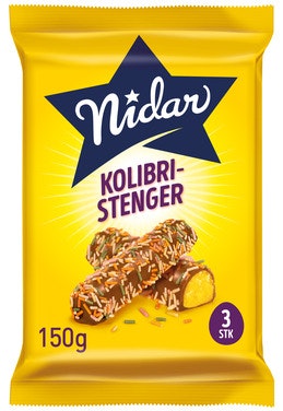 Bilde: © Nidar / Oda Nidar Påskemarsipan Kolibristenger 3 stk