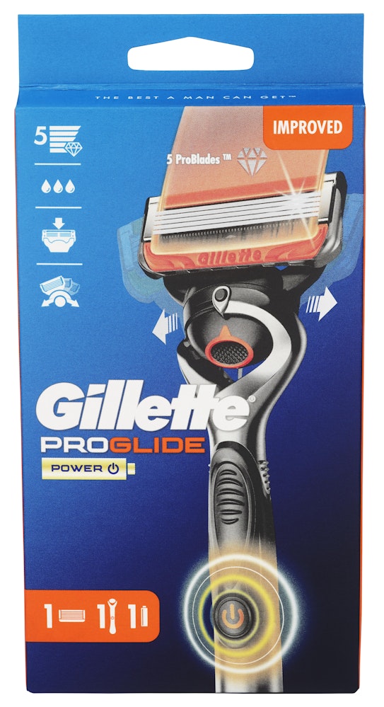 Gillette Barberhøvel Proglide Flexball Power 1Up