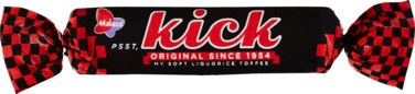 Bilde: © Cloetta / Oda Cloetta Malaco Kick Lakrisstang