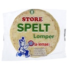 Store Spelt Lomper