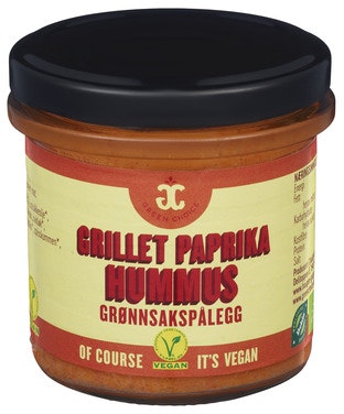 Bilde: © Green Choice / Oda Green Choice Green Choice Grillet Paprika Hummus