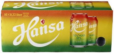 Hansa Hansa Mango IPA Fridgepack 10 x 0,33l