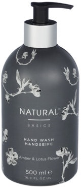 Natural Basics Hand Wash Amber & Lotus