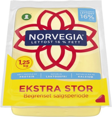 Bilde: © Tine / Oda Tine Norvegia Lett 16% skorpefri Partivare
